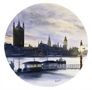 The Houses of Parliament - Evening