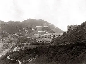 New Images May Prints: Houses on the Peak, Hong Kong, circa 1890s. Date: circa 1890s