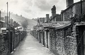 Colliery Gallery: Back to back housing, Llanhilleth, Gwent, South Wales