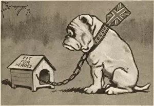 WWI Animals Gallery: The Housing Problem by Fred Buchanan