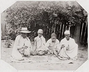 Hova money changers, Madagascar