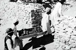 Removed Prints: Howard Carter - artifacts removed from tomb of Tutankhamen