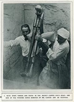 Removing Gallery: Howard Carter at the excavation of Tutankhamun