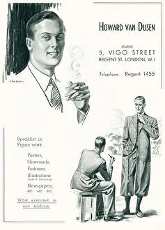 Buyers Prints: Howard Van Dusen Studio Advertisement