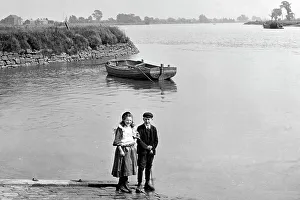 Dyke Prints: Howden Dyke River Ouse early 1900s