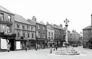 Howden Prints: Howden Market Place early 1900s