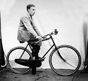 Howe Prints: Howe bicycle, photo dated 1894