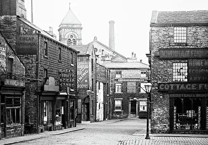 Howe Street, Burnley, Lancashire, early 1900s