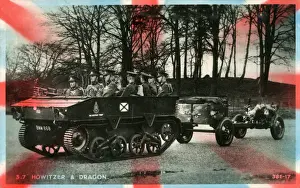 Troop Prints: Howitzer and Light Dragon - A Battery - The Chestnut Troop