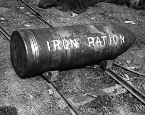 Inch Prints: Howitzer shell, Iron Ration, WW1