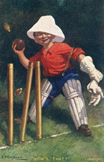 Appealing Gallery: Hows That - A young wicketkeeper whips off the bails