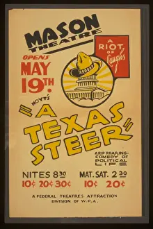 Roaring Prints: Hoyts A Texas steer a rip roaring comedy of political life