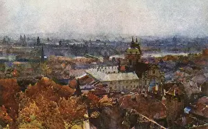 Autumnal Prints: Hradcany, Prague, Czech Republic