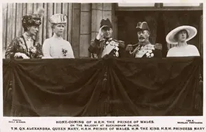 Salutes Prints: HRH Prince of Wales (future King Edward VIII) - home-coming