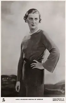 String Prints: HRH Princess Marina of Greece