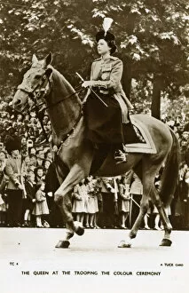 Coronation Collection: HRH Queen Elizabeth II - Trooping of the Colour