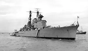 Svenska Prints: HSwMS GOta Lejon, cruiser