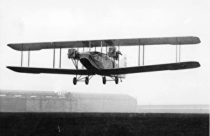 Hubert Broad taking Handley Page W10 G-EBMM
