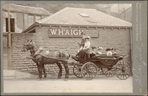 A Huddersfield Horse cab A Huddersfield Horse cab