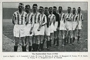 Encyclopaedia Prints: Huddersfield Town FC team, 1932