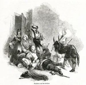 Images Dated 27th June 2019: Hudibras, mock-heroic poem by Samuel Butler
