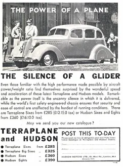 Motors Prints: Hudson Motors - Terraplane & Hudson. Hudson Six
