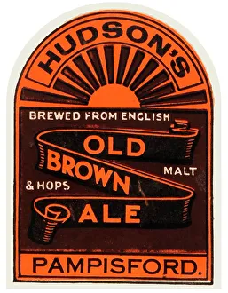 Hudsons Prints: Hudson's Old Brown Ale