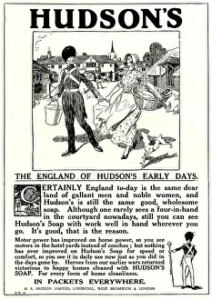 Hudson's Soap Advertisement