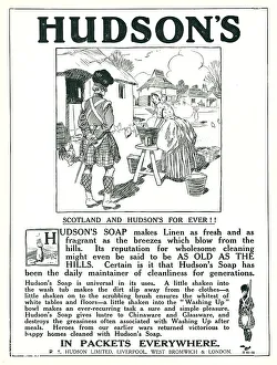 Hudson's Soap Advertisement
