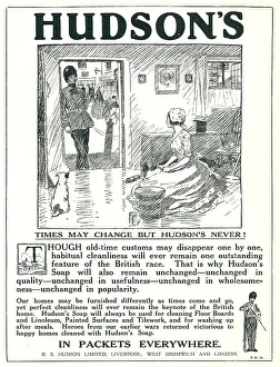 Hudson's Soap Advertisement