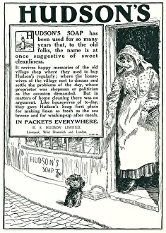 Hudson's Soap Advertisement