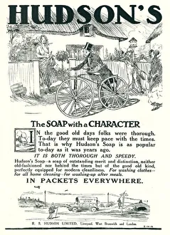 Hudson's Soap Advertisement