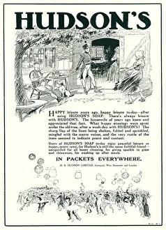 Hudson's Soap Advertisement