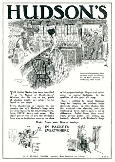 Hudson's Soap Advertisement
