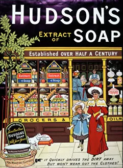 Hudsons soap advert