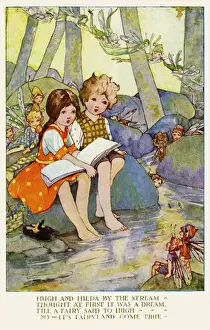 Hugh & Hilda by the stream
