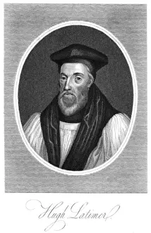1485 Prints: Hugh Latimer, Bishop