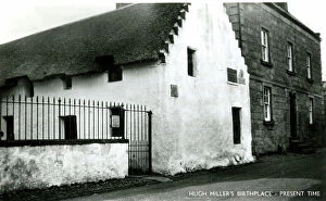 Birthplace Collection: Hugh Miller's birthplace, Cromarty, Scotland