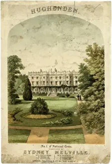 Hughenden Prints: Hughenden Manor / 1860