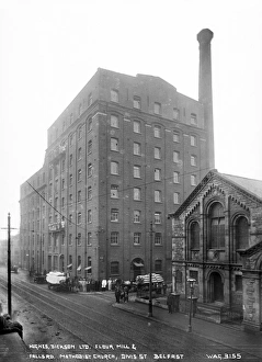 Hughes, Dickson Ltd, Flour Mill and Falls Road. Methodist Ch Hughes, Dickson Ltd, Flour Mill and Falls Road. Methodist Ch