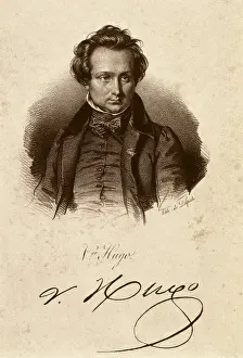 Hugo, Victor (1802-1885). French Romantic writer