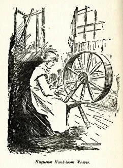 Huguenot Hand-loom Weaver, Alma Street, Bethnal Green