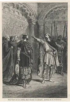 Hugues Prints: Hugues Capet and Rival