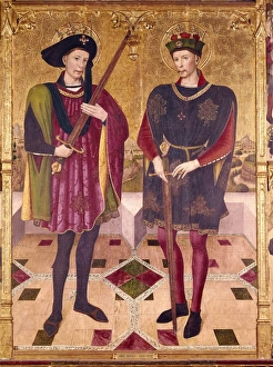 Jaume Collection: HUGUET, Jaume (1415-1492). Altarpiece of St
