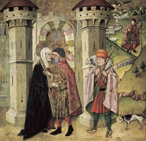 Jaume Collection: HUGUET, Jaume (1415-1492). Saint Joachim and