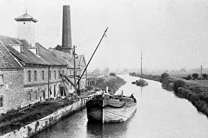 Hull Bridge near Beverley - Canal barge