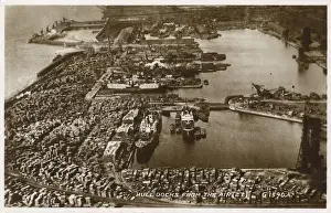 Hull docks from the air