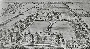 Birds Eye Prints: Hull Sailors Orphan Homes - Birds Eye View