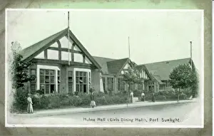 Dining Prints: Hulme Hall - Girls Dining Hall, Port Sunlight, Lancashire