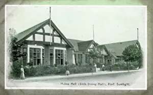 Hulme Prints: Hulme Hall - Girls Dining Room, Port Sunlight, Lancashire